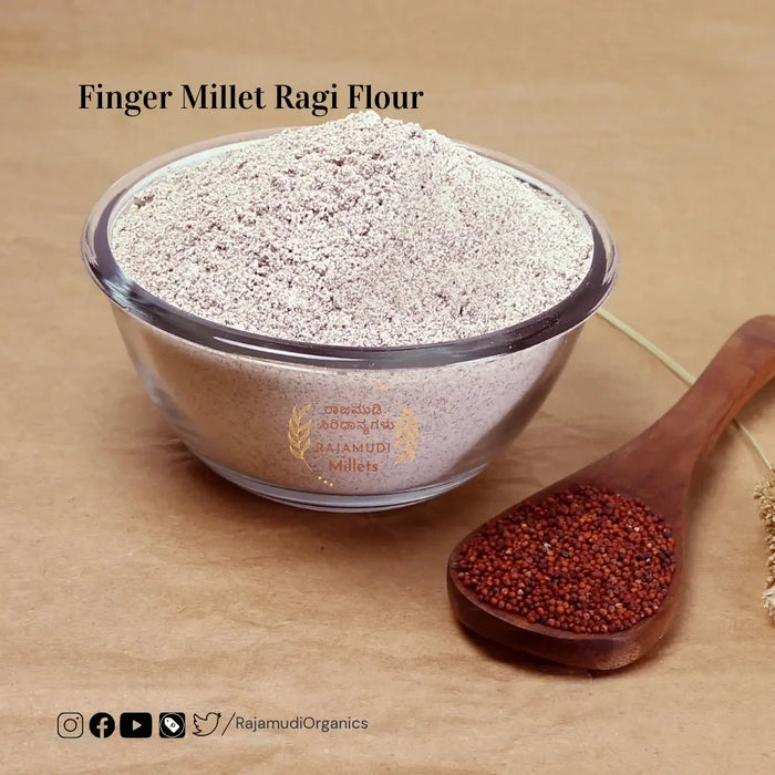 Finger Millet Flour - Ragi Flour | Rajamudi Organics