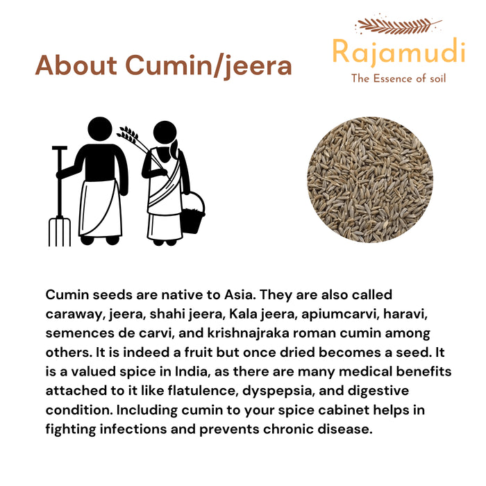 Rajamudi Organic Jeera/Cumin