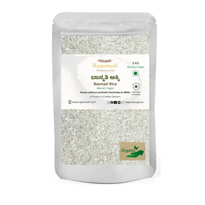 Organic Traditonal Basmati Rice by Rajamudi