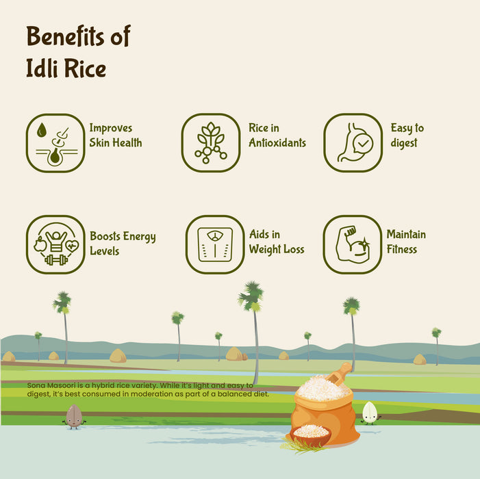 ORGANIC Idli Rice by Rajamudi Organics