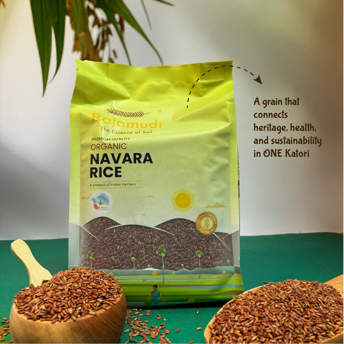 Kerala Medicinal Navara Rice - Organic Navara Rice by Rajamudi