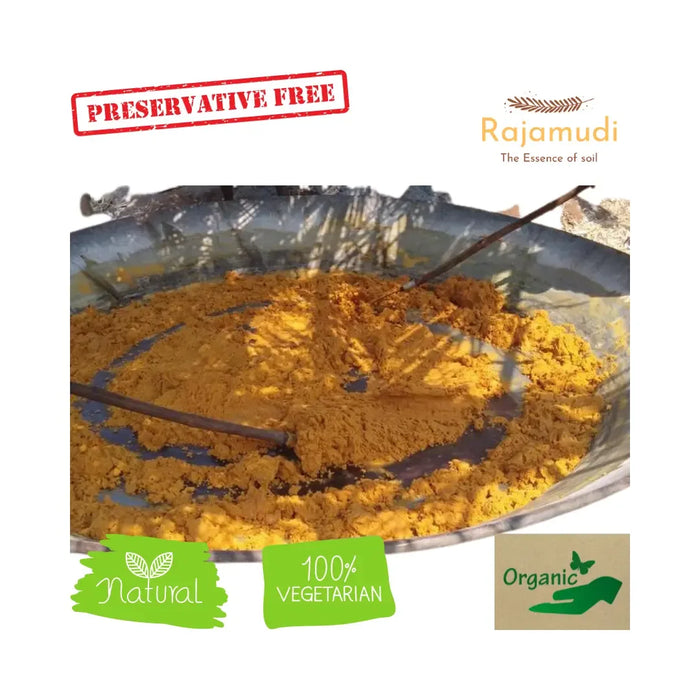 Rajamudi organic bucket Jaggery | Rajamudi Organics