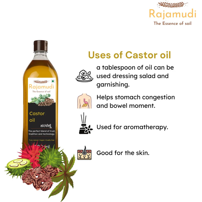 Buy Castor oil | Rajamudi Organics